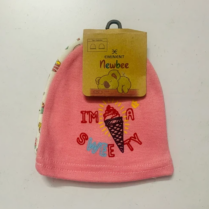 Sweety infant caps 2pc pack