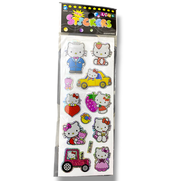 Hello Kitty Lifestyle Glitter Sticker Sheet (5 Pcs)